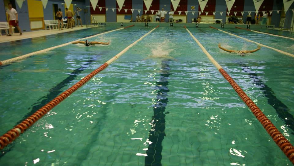 The swimming pool