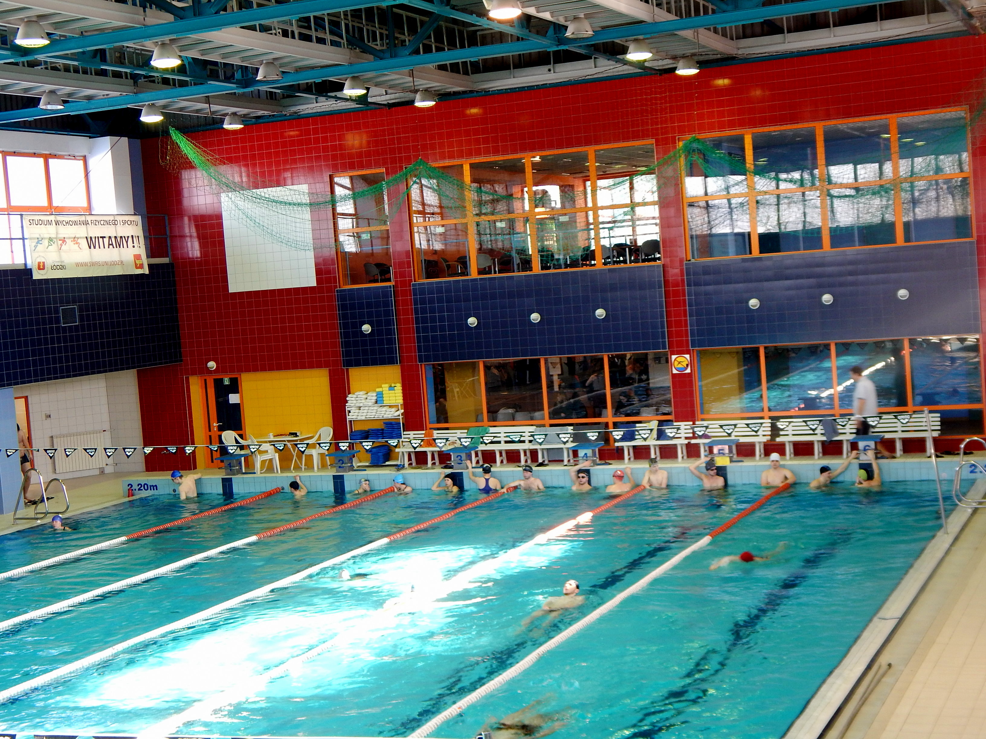 The swimming pool