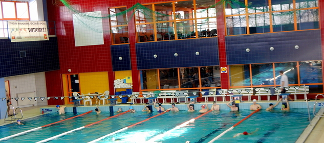 The swimming pool